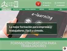 Tablet Screenshot of cursostablet.com